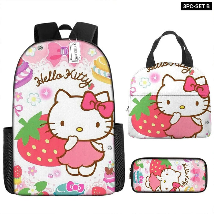 Hello Kitty Lunch Bag For Primary And Middle School Students