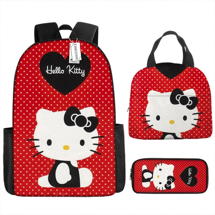 Hello Kitty Lunch Bag For Primary And Middle School Students