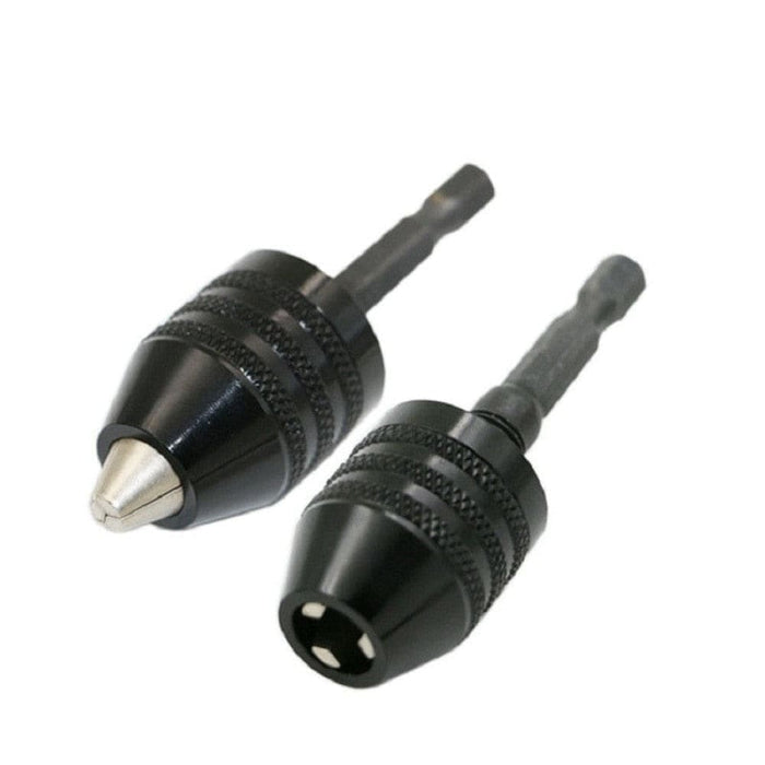 1pc Hexdrill Chuck 0.3 8.0 6.35mm Keyless Screwdriver