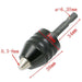 1pc Hexdrill Chuck 0.3 8.0 6.35mm Keyless Screwdriver