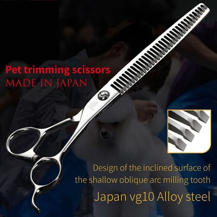 High - end 7.0 Inch Jp Vg10 Steel Professional Pet Trimming