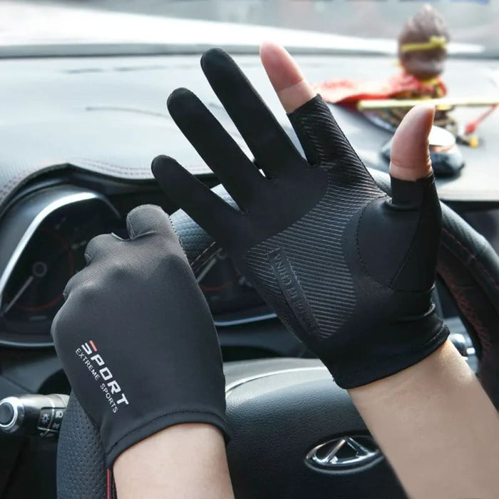 High Elastic Half Finger Cycling Gloves For Outdoor Sports