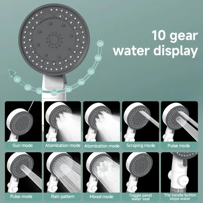 High Quality Shower Head Water Filter 8 Modes Adjustable