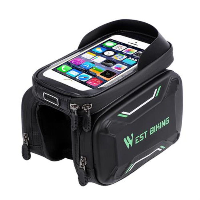 High Quality Waterproof Touch Front Frame Bicycle Bag