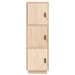 Highboard 34x40x108.5 Cm Solid Wood Pine Nxboli