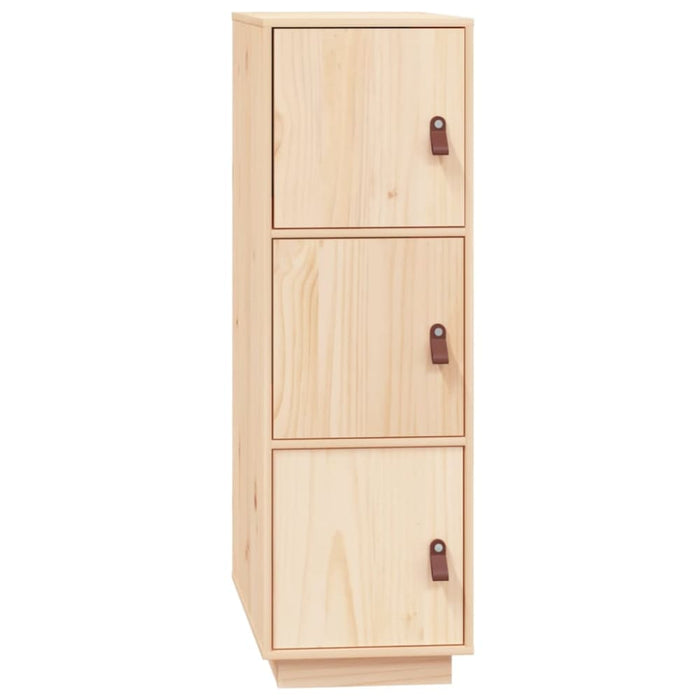 Highboard 34x40x108.5 Cm Solid Wood Pine Nxboli