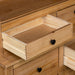 Highboard 93x40.5x180 Cm Solid Pine Panama Range Xnxibb
