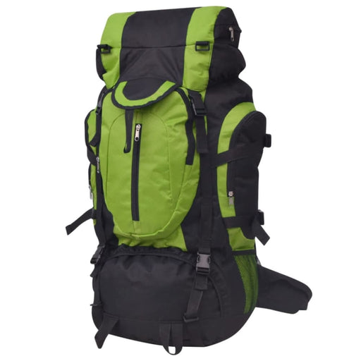 Hiking Backpack Xxl 75 l Black and Green Kooba