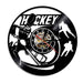 Ice Hockey Led Vinyl Record Wall Clock Home Decor Field