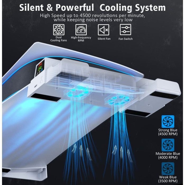 Horizontal Cooling Stand Controller Charger For Playstation