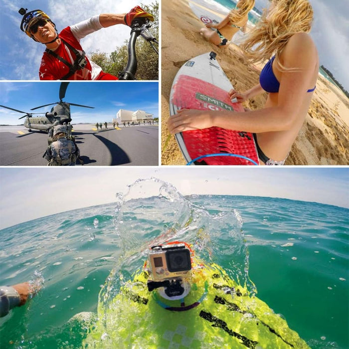 Horizontal Surface Jaws Flex Clamp Mount For Gopro