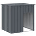 Dog House With Roof Anthracite 110x103x109 Cm Galvanised