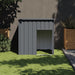 Dog House With Roof Anthracite 110x103x109 Cm Galvanised