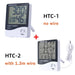 Htc 1 2pcs Lcd Electronic Humidity Meter Thermometer Smart