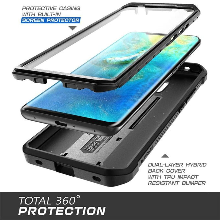 For Huawei Mate 20 Pro Rugged Case With Built-in Screen