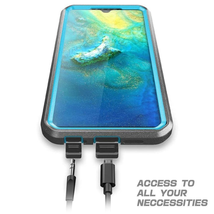 For Huawei P30 Rugged Cover With Built-in Screen & Holster