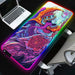 Hyper Beast Non-slip Rubber Rgb Gaming Mouse Pad for Pc