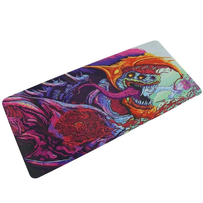 Hyper Beast Non-slip Rubber Rgb Gaming Mouse Pad for Pc