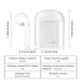 I7tws Wireless Bluetooth Headset 5.0 Stereo Scrub In Ear