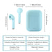 I7tws Wireless Bluetooth Headset 5.0 Stereo Scrub In Ear