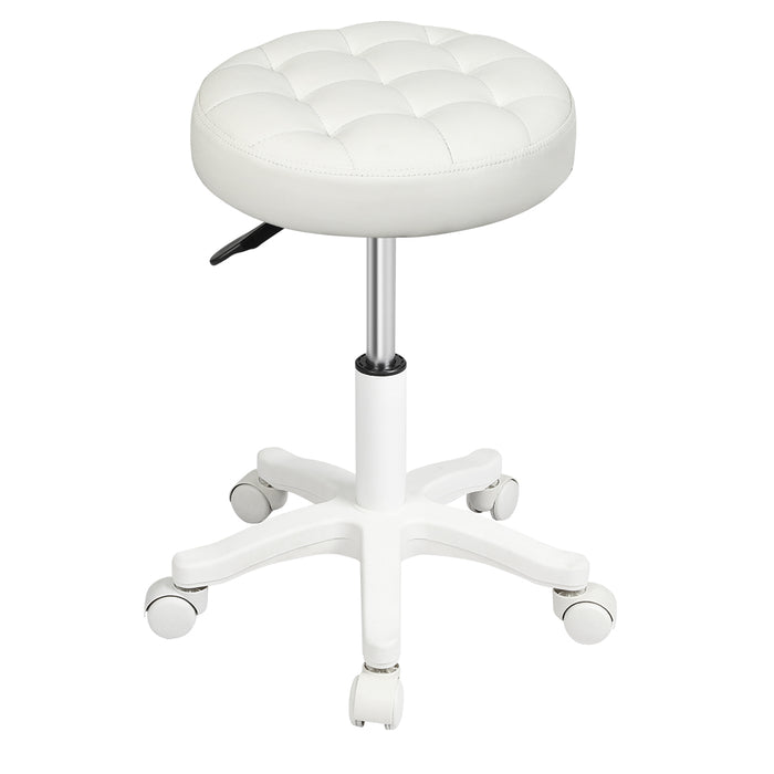 Goslash Picks Rolling Bar Stool - Beige