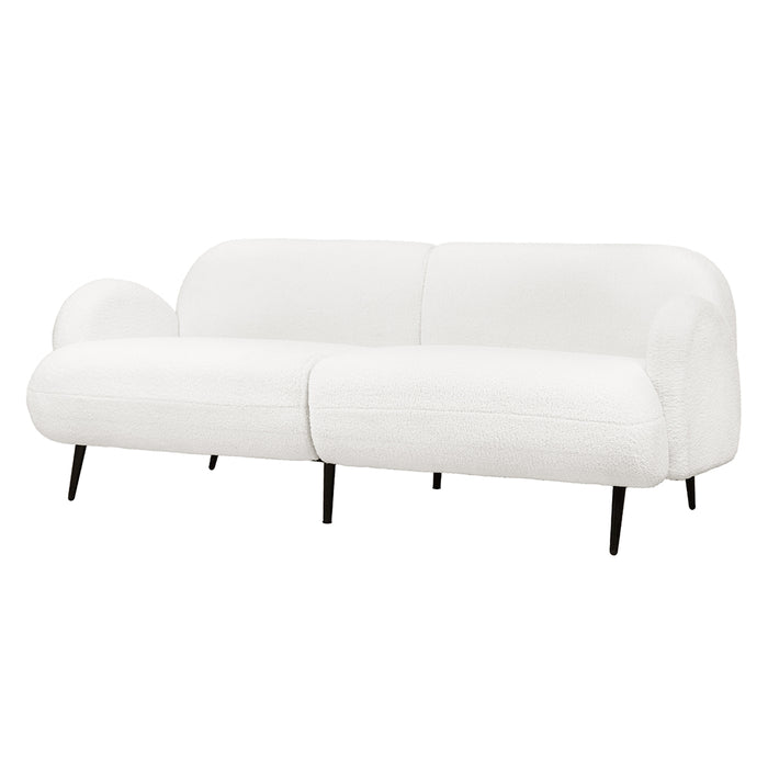 Cloud Sofa 3 Seater Sherpa Fleece White