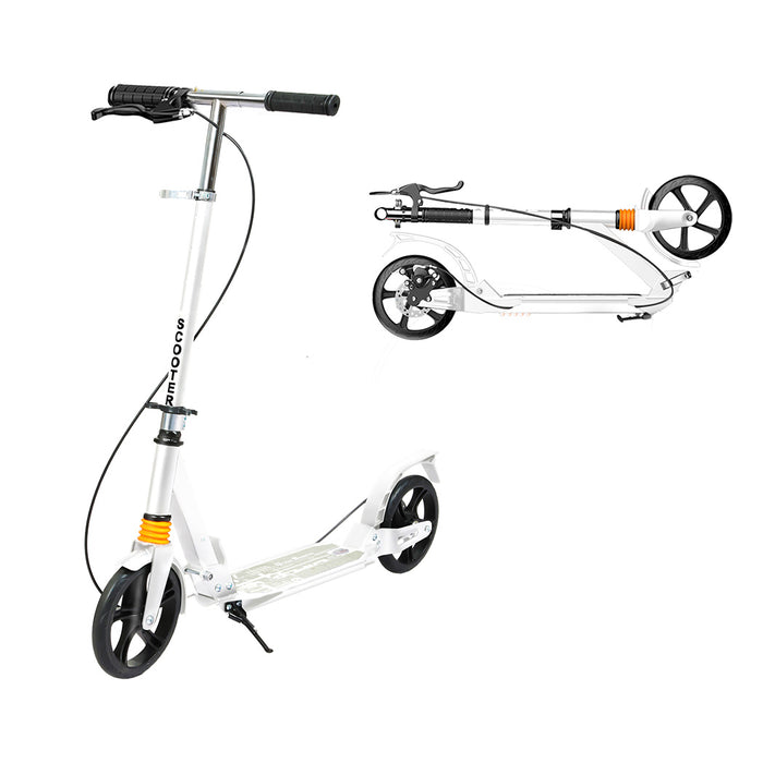 Goslash Picks Adult Commuter Foldable Scooter White