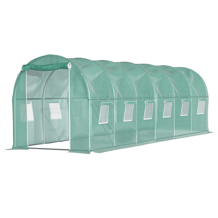 Greenhouse Walk-In Green House Shed 6M