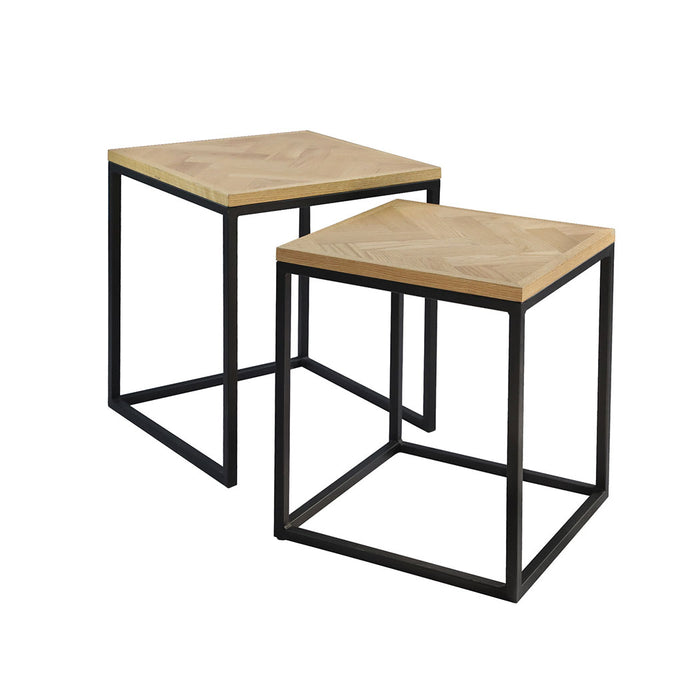 2Pcs Nesting Coffee Tables