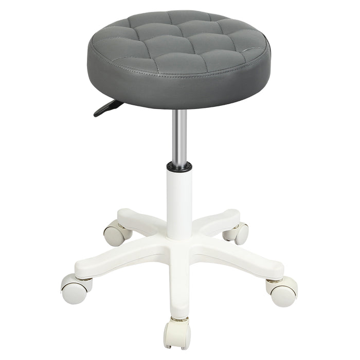 Goslash Picks Rolling Bar Stool - Grey 48Cm X 48Cm X 60Cm