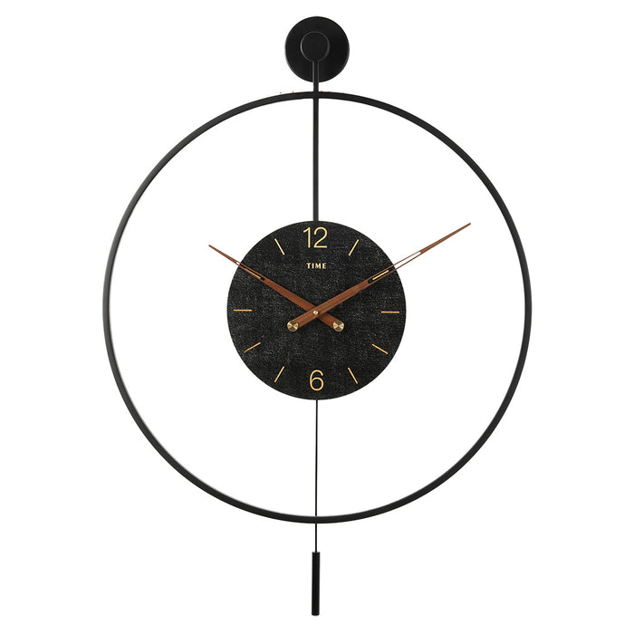 Goslash Picks Round Wall Clock 60Cm Large Modern Home Decoration