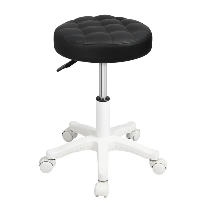 Goslash Picks Rolling Bar Stool - Black