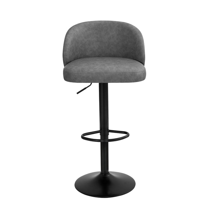 Goslash Picks Rolling Bar Stool - Grey 47Cm X 40Cm X 62Cm