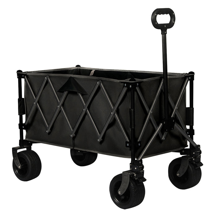 Goslash Picks Folding Wagon Cart Black