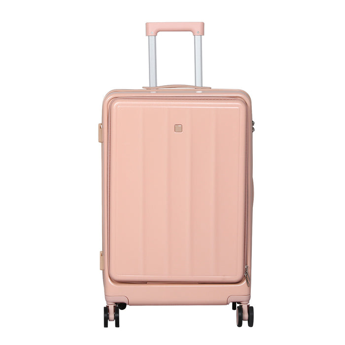 Goslash Picks 20" Luggage Trolley Travel Hard Pink