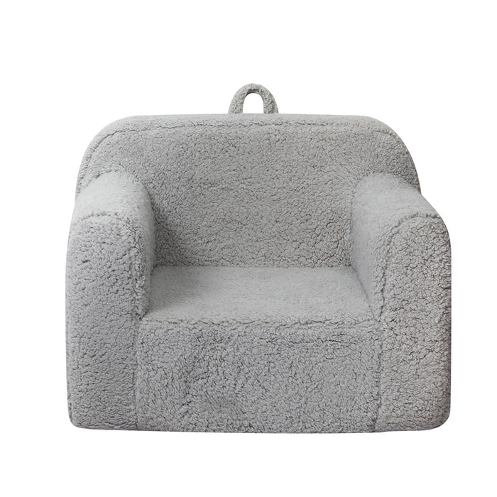 Goslash Picks Kids Sofa - Grey Blue 62Cm X 48Cm X 48Cm