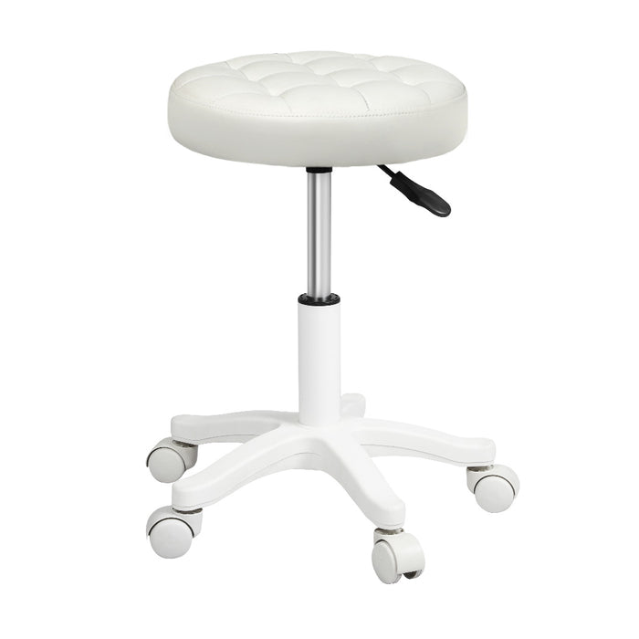 Goslash Picks Rolling Bar Stool - Beige