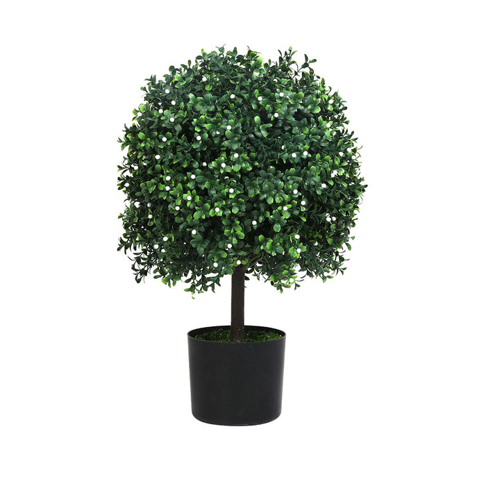 Goslash Picks Artificial Boxwood Topiary Ball Tree