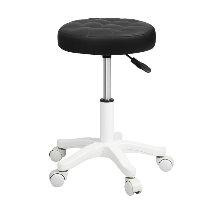 Goslash Picks Rolling Bar Stool - Black