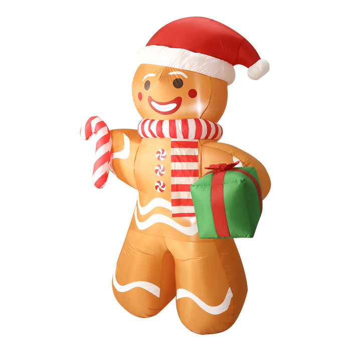 Goslash Picks Christmas Inflatable Outdoor Gingerbread Man 2.5M