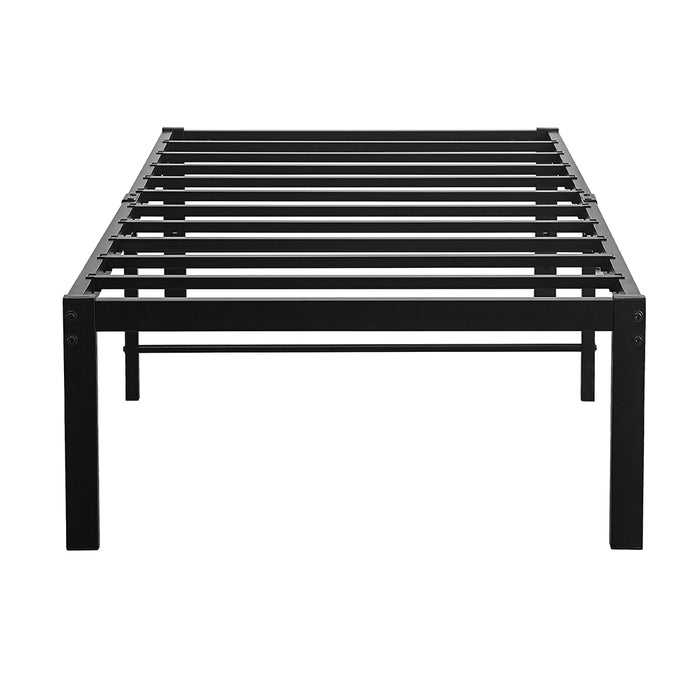 Goslash Picks Single Size Metal Bed Frame Heavy Duty Storage Space