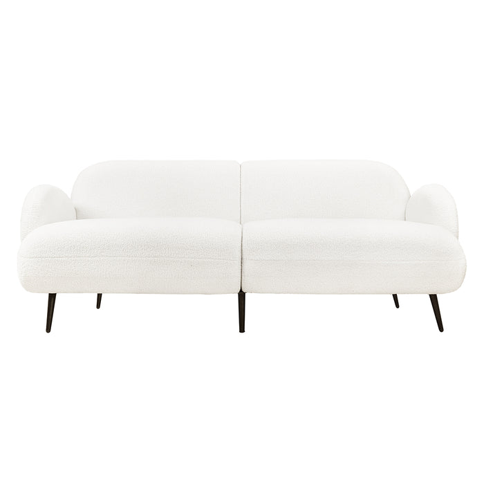 Cloud Sofa 3 Seater Sherpa Fleece White