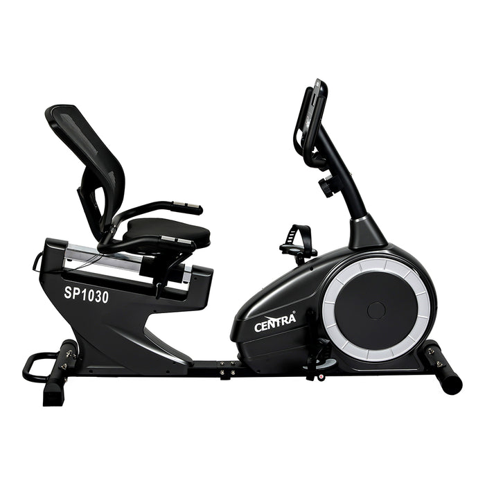 Recumbent Exercise Bike - Black Grey