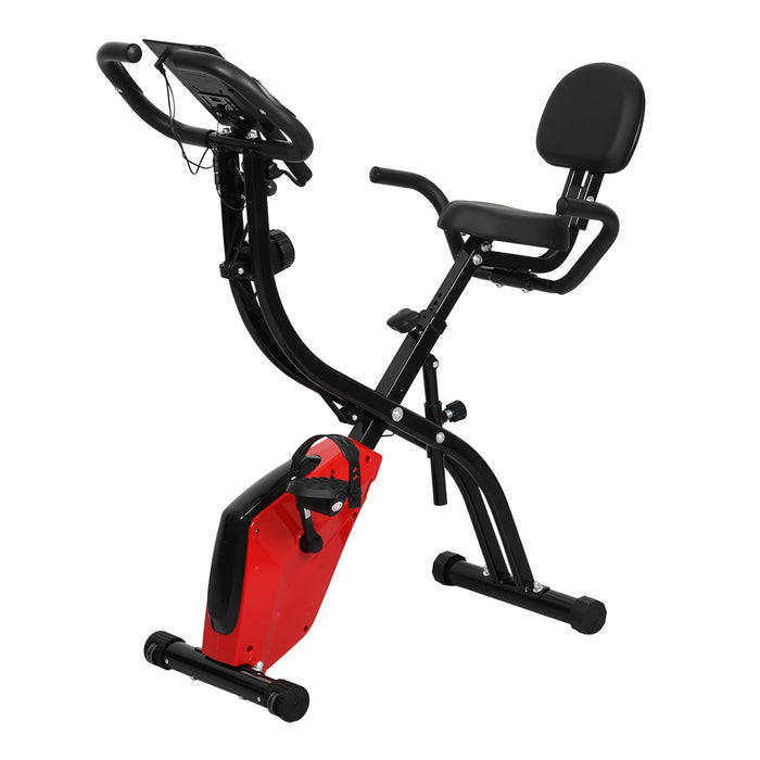 Exercise Bike - Black Red