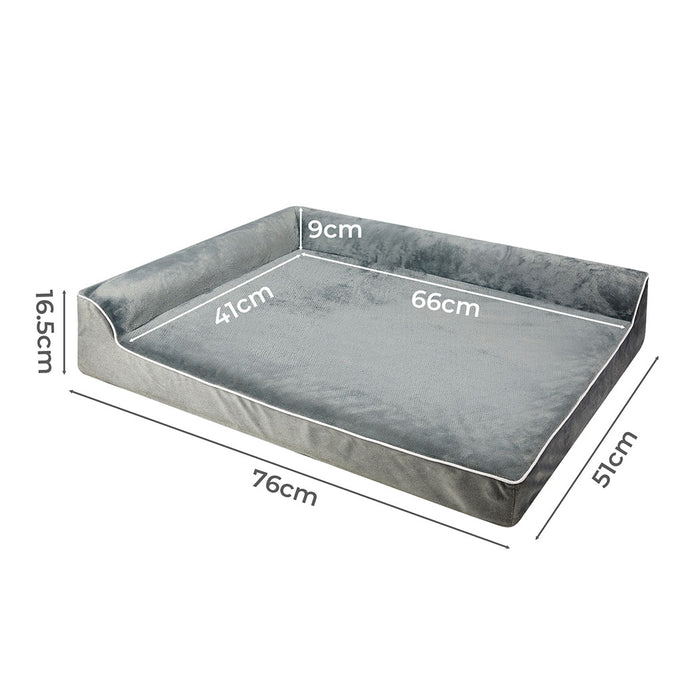 Goslash Picks Orthopedic Dog Bed M Grey