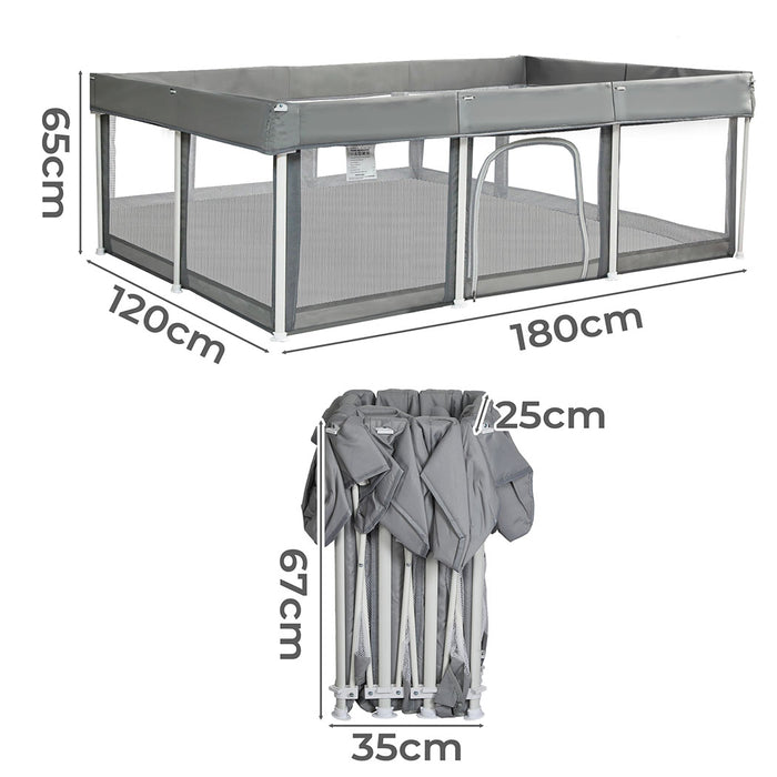 Goslash Picks Kids Playpen Foldable 120X180