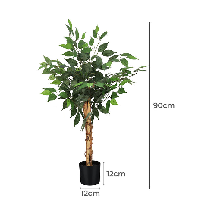 Goslash Picks 90Cm Artificial Tree Fake Plants Home Decor