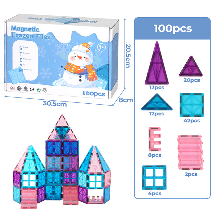 Goslash Picks Kids Magnetic Tiles Blocks