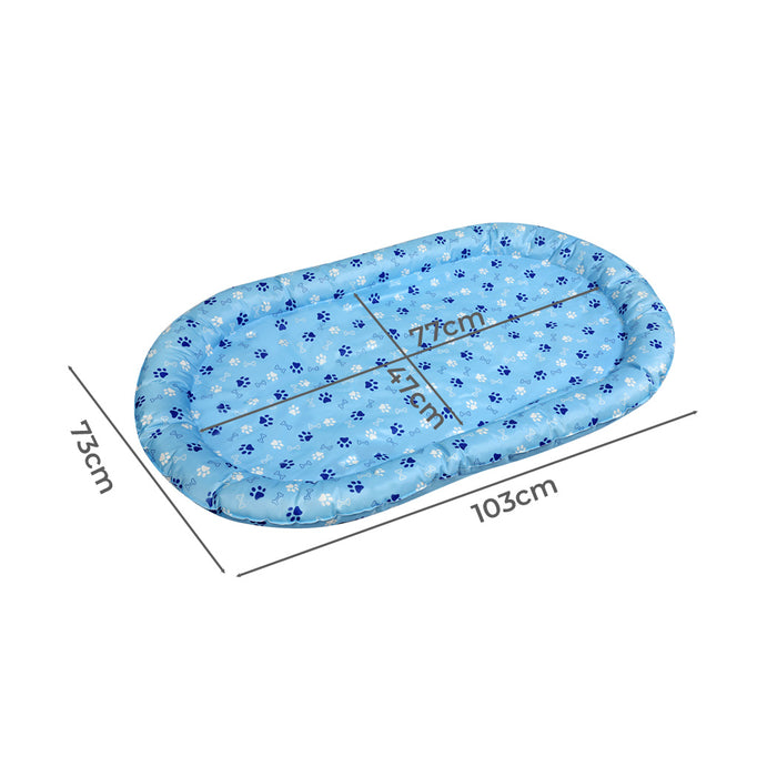 Goslash Picks Pet Cooling Mat L Blue