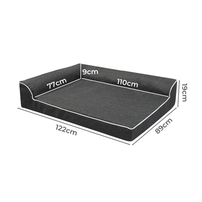 Goslash Picks Orthopedic Dog Bed Xxl Grey